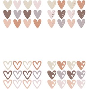 Sodial 3x(144pcs Heart Bohemianstyle Boho Self-Adhesive Wall Stickers Heart-Shaped9466 Sodial 3x(144pcs Heart Bohemianstyle Boho Self-Adhesive Wall Stickers Heart-Shaped9466