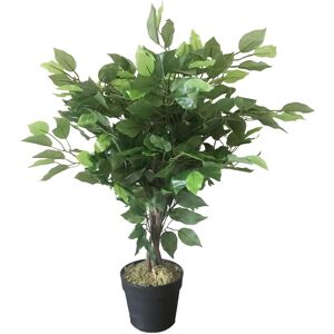 Artificial Ficus Tree Plant Green Mini Bushy Ficus 60cm Leaf Realistic Plant Artificial Ficus Tree Plant Green Mini Bushy Ficus 60cm Leaf Realistic Plant