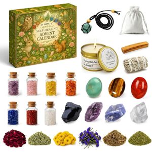 Rubypop Crystal Advent Calendar 2025, 24 Days Christmas Countdown Calendar With Rubypop Crystal Advent Calendar 2025, 24 Days Christmas Countdown Calendar With