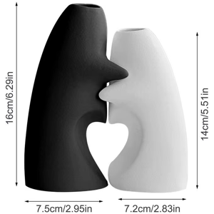 Does Not Apply Ceramic Vase Hugging Flower Vase Desk Decor 2 Pieces Home Decor Wedding Decorati Does Not Apply Ceramic Vase Hugging Flower Vase Desk Decor 2 Pieces Home Decor Wedding Decorati