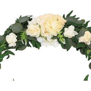 Faux Flower Swag Set Artificial Flower Arch Decor Wedding Welcome Reception Hen Faux Flower Swag Set Artificial Flower Arch Decor Wedding Welcome Reception Hen