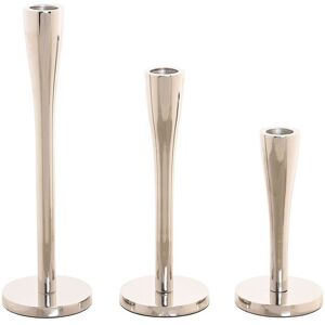 ESPRIT Candle Holder - Modern Silver Aluminium 7.5x7.5x25cm ESPRIT Candle Holder - Modern Silver Aluminium 7.5x7.5x25cm