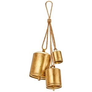 Sodial 3x(Christmas Bells Rustic Christmas Decor Vintage Brass Shabby Chic4051 Sodial 3x(Christmas Bells Rustic Christmas Decor Vintage Brass Shabby Chic4051