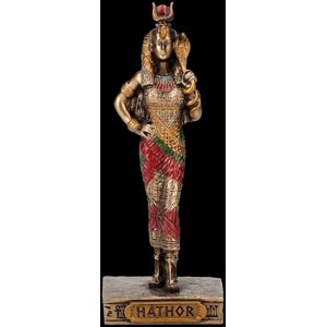 Hathor Figure Miniature - Egyptian Goddess - Veronese Gods Statuette Gift Hathor Figure Miniature - Egyptian Goddess - Veronese Gods Statuette Gift