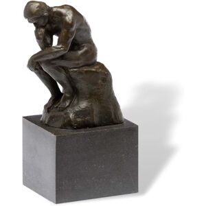 Aubaho Bronze Thinker Bronze Sculpture After Rodin Style Figurine Copy Replica Aubaho Bronze Thinker Bronze Sculpture After Rodin Style Figurine Copy Replica