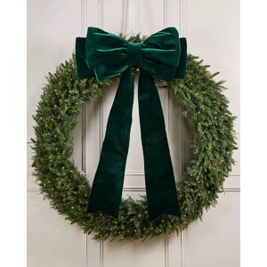 Werchristmas Sage Green Velvet Christmas Bow 140 Cm Tree, Door & Wreath Decoration Werchristmas Sage Green Velvet Christmas Bow 140 Cm Tree, Door & Wreath Decoration