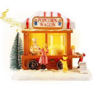 2x(Led Lighted Houses Multicolored Christmas Vacation6663 2x(Led Lighted Houses Multicolored Christmas Vacation6663