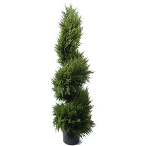 120cm Sprial Cypress Artificial Tree Uv Resistant Outdoor 120cm Sprial Cypress Artificial Tree Uv Resistant Outdoor