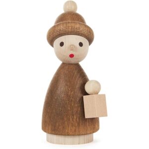 Großhandel Dregeno Choirboy Brown With Lantern Height =90mm New Wooden Figure Christmas Miniature Großhandel Dregeno Choirboy Brown With Lantern Height =90mm New Wooden Figure Christmas Miniature