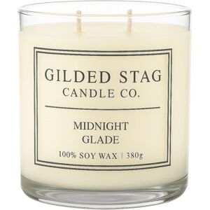 Gilded Stag Candle Co. Midnight Glade Scented Candle 50cl - Large 2 Wick Vegan Soy Wax Candle, Up To 5 Gilded Stag Candle Co. Midnight Glade Scented Candle 50cl - Large 2 Wick Vegan Soy Wax Candle, Up To 5