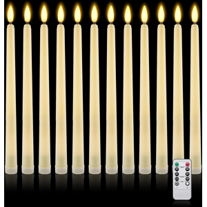 Does Not Apply Led Battery Operated Candle, 12 Pack Ivory Tapered Candles With Remote And Timer Does Not Apply Led Battery Operated Candle, 12 Pack Ivory Tapered Candles With Remote And Timer