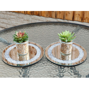 Does Not Apply Eaglewiz Set Of 2 Silver Round Crushed Jewels Diamante Mirrored Candle Plate Wed Does Not Apply Eaglewiz Set Of 2 Silver Round Crushed Jewels Diamante Mirrored Candle Plate Wed