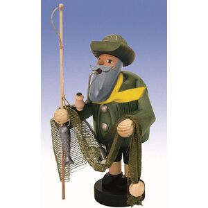 Kwo Kunstgewerbe-Werkstätten Olbernhau Gmbh Smoker Figure Fisher 18 Cm New Smoking Figure Smoker Man Smoker Man Erzgebirge Kwo Kunstgewerbe-Werkstätten Olbernhau Gmbh Smoker Figure Fisher 18 Cm New Smoking Figure Smoker Man Smoker Man Erzgebirge