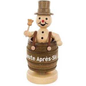 Großhandel Dregeno Snowman Apres Ski Height 12cm New Miniature Figure Christmas Wooden Figure Großhandel Dregeno Snowman Apres Ski Height 12cm New Miniature Figure Christmas Wooden Figure