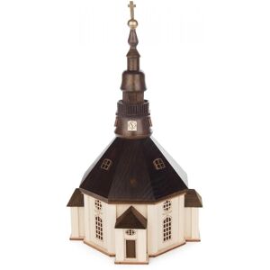 Großhandel Dregeno Light House Seiffen Church Without Bulbs Height 220mm New Christmas House Großhandel Dregeno Light House Seiffen Church Without Bulbs Height 220mm New Christmas House
