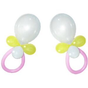 Generic Girl Baby Shower Balloon Kit - Pink/White/Yellow - Balloon Kit Generic Girl Baby Shower Balloon Kit - Pink/White/Yellow - Balloon Kit