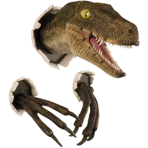 Does Not Apply Dinosaur Wall Decor Resin Head With Claws Hanging Sculpture Prop 3d Does Not Apply Dinosaur Wall Decor Resin Head With Claws Hanging Sculpture Prop 3d