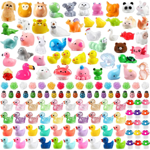 Does Not Apply Xoytn 150pcs Mini Resin Animals,54 Styles Cute Tiny Small Resin Animals Little M Does Not Apply Xoytn 150pcs Mini Resin Animals,54 Styles Cute Tiny Small Resin Animals Little M