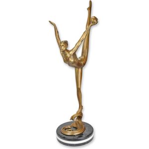 Aubaho A Bronze Sculpture Of A Ballerina With Ball Replica Retro Design Decoration Aubaho A Bronze Sculpture Of A Ballerina With Ball Replica Retro Design Decoration