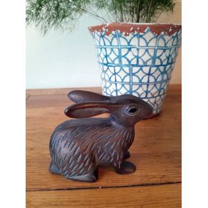 Inspirational Gifting Rabbit Hand Cast Aluminium Ornament 11cm Long - Ideal For A Home Or Garden Inspirational Gifting Rabbit Hand Cast Aluminium Ornament 11cm Long - Ideal For A Home Or Garden