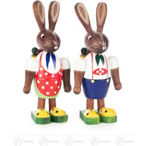 Großhandel Dregeno Easter & Spring Rabbit Pair With Baskets H = Ca 7,5 Cm New Ore Mountains Bunny Großhandel Dregeno Easter & Spring Rabbit Pair With Baskets H = Ca 7,5 Cm New Ore Mountains Bunny
