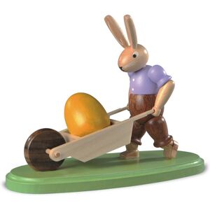 Müller Easter Bunny, Male, With Wheelbarrow, Height 11 Cm / 4 Inch, Colo.. Mu 42185 New Müller Easter Bunny, Male, With Wheelbarrow, Height 11 Cm / 4 Inch, Colo.. Mu 42185 New