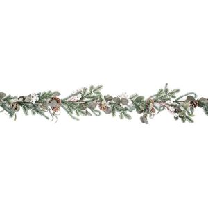 Christmas Crackers Eucalyptus Mistletoe Christmas Garland Decorative Glittered 1.8 Metres Christmas Crackers Eucalyptus Mistletoe Christmas Garland Decorative Glittered 1.8 Metres