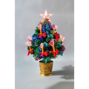 Shatchi 2ft Pre-Lit Christmas Tree Green Fiber Optic Led Lights Xmas Home Holiday Decor Shatchi 2ft Pre-Lit Christmas Tree Green Fiber Optic Led Lights Xmas Home Holiday Decor