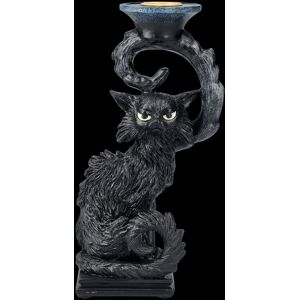 Nemesis Now Black Cat Salem Candle Holder - Fantasy Animal Figurine - 20cm Nemesis Now Black Cat Salem Candle Holder - Fantasy Animal Figurine - 20cm