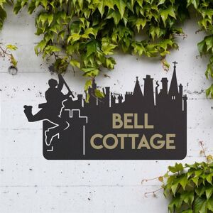 Black Country Metal Works New Black Chimney Sweep Iron House Name Sign Black Country Metal Works New Black Chimney Sweep Iron House Name Sign