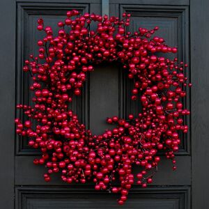 Marco Paul Christmas Berry Door Wreath Artificial Hanging Home Decor Red Xmas Outdoor Large Marco Paul Christmas Berry Door Wreath Artificial Hanging Home Decor Red Xmas Outdoor Large