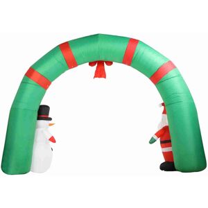 100‑240 v Led Lighted Xmas Inflatable Archway With Santa And Snowman For Ou Sg 100‑240 v Led Lighted Xmas Inflatable Archway With Santa And Snowman For Ou Sg