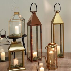 Pacific Lifestyle Large Metal Decorative Lantern Copper And Glass Wedding Candle Holder Lantern Pacific Lifestyle Large Metal Decorative Lantern Copper And Glass Wedding Candle Holder Lantern