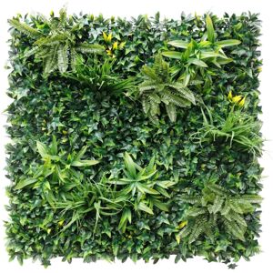 Artificial Plant Wall Panels Realistic Indoor / Outdoor Large 1m X 1m Greenwheat Artificial Plant Wall Panels Realistic Indoor / Outdoor Large 1m X 1m Greenwheat