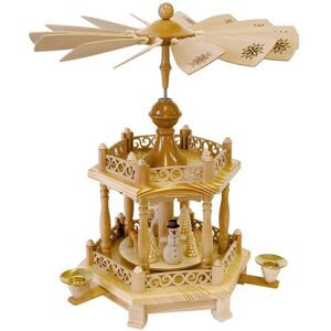 Richard Glässer Seiffen German Christmas Pyramid Snowmen, Height 38 Cm / 15 Inch, Origina.. Rg 16797 New Richard Glässer Seiffen German Christmas Pyramid Snowmen, Height 38 Cm / 15 Inch, Origina.. Rg 16797 New