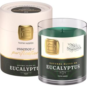 Large Eucalyptus Candle - Candle Gift For Women & Men With Lid - (280g/60hr) Lon Large Eucalyptus Candle - Candle Gift For Women & Men With Lid - (280g/60hr) Lon