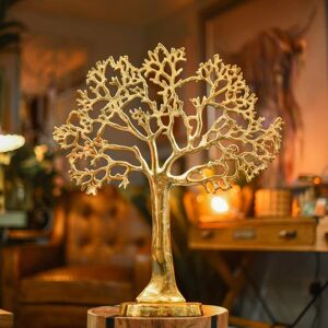 Black Country Metal Works Stunning Antique Gold Tree Of Life Ornament - 63cm Black Country Metal Works Stunning Antique Gold Tree Of Life Ornament - 63cm
