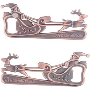 Sodial 3x(2pcs Christmas Alloy Bottle Opener, Christmas Party Decoration Gift,4827 Sodial 3x(2pcs Christmas Alloy Bottle Opener, Christmas Party Decoration Gift,4827