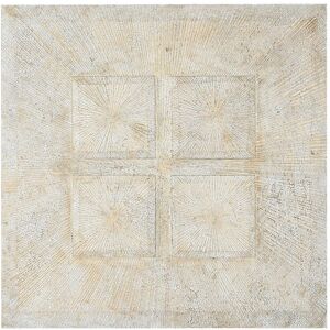 Wall Decoration Home Esprit White Golden Modern Stripped 120 X 3,5 X 120 Cm Wall Decoration Home Esprit White Golden Modern Stripped 120 X 3,5 X 120 Cm