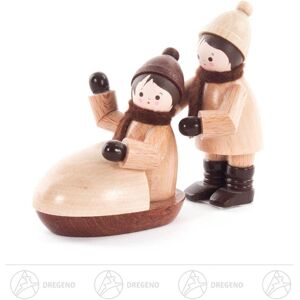 Großhandel Dregeno Christmas Miniature Bobsledder Natural (2) H=approx 5 Cm New Erzgebirge Großhandel Dregeno Christmas Miniature Bobsledder Natural (2) H=approx 5 Cm New Erzgebirge