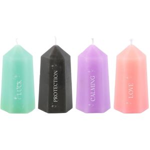 Something Different Crystal Candles - Multicoloured - 16 Pack - Candles Something Different Crystal Candles - Multicoloured - 16 Pack - Candles