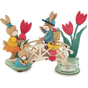 Großhandel Dregeno Kit Osterbrücke Wxhxd 14x10x14cm New Tea Light Holder Easter Decoration Easter Großhandel Dregeno Kit Osterbrücke Wxhxd 14x10x14cm New Tea Light Holder Easter Decoration Easter