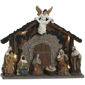 Christmas Nativity Set Home Esprit Multicolour Resin Christmas Nativity Set Home Esprit Multicolour Resin