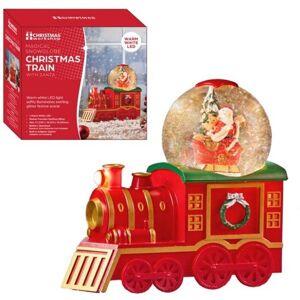 The Christmas Workshop Snow Globe Santa On Train Led Light Christmas Glitter Swirl Battery Operated The Christmas Workshop Snow Globe Santa On Train Led Light Christmas Glitter Swirl Battery Operated