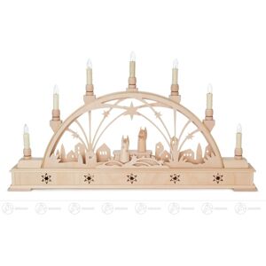 Großhandel Dregeno Candle Arch With Angels, Electrically Illuminated Wxhxd 63 Cmx35.5 Cmx7.5 Cm New Großhandel Dregeno Candle Arch With Angels, Electrically Illuminated Wxhxd 63 Cmx35.5 Cmx7.5 Cm New