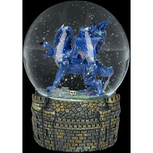 Snow Ball Dragon - Midnight Fantasy Decorations Dragon Figure Castle Decor Snow Ball Dragon - Midnight Fantasy Decorations Dragon Figure Castle Decor