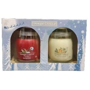 Yankee Candle - Medium Signature Jar Christmas Gift Set - 2 X 368g ⭐️⭐️⭐️⭐️⭐️ ✅️ Yankee Candle - Medium Signature Jar Christmas Gift Set - 2 X 368g ⭐️⭐️⭐️⭐️⭐️ ✅️