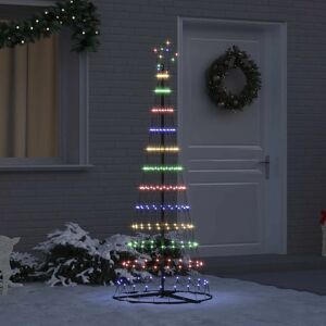 Led Christmas Tree Multicolour 71 X 71 X 184.5 Cm Metal Vidaxl Led Christmas Tree Multicolour 71 X 71 X 184.5 Cm Metal Vidaxl