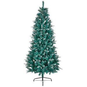 Premier Decorations Bluemount Fir Pe/pvc Silver Glitter Tip Tree 2.1m / 7ft Premier Decorations Bluemount Fir Pe/pvc Silver Glitter Tip Tree 2.1m / 7ft