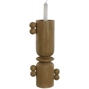 Candle Holder Home Esprit Brown Resin Wood 15 X 9,5 X 35 Cm Candle Holder Home Esprit Brown Resin Wood 15 X 9,5 X 35 Cm